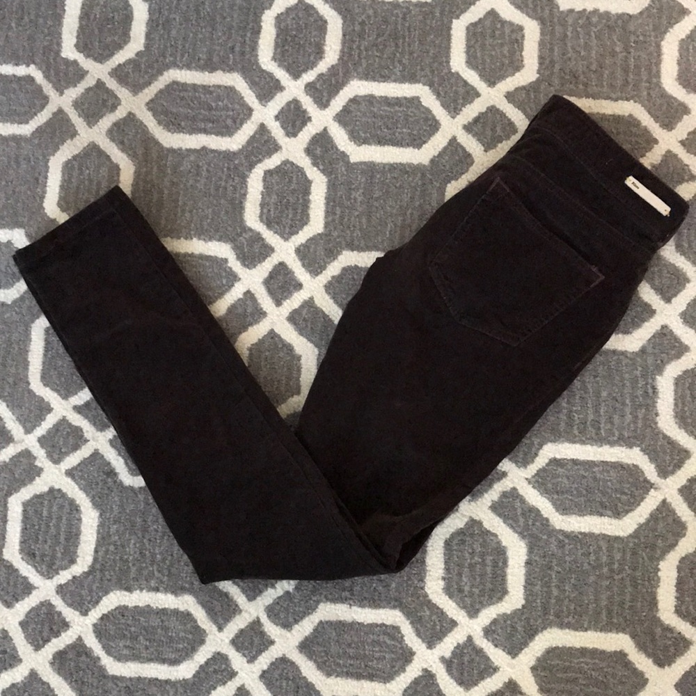 Brown Anthropologie corduroy pants